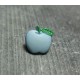 Bouton pomme bleu 10 mm