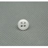 Bouton chemise blanc gravé 9 mm