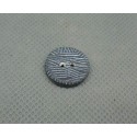 Bouton marine strié 15 mm.
