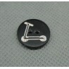 Bouton trotinette noir 15mm