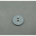 Bouton sapin gris blanc 15mm
