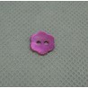 Bouton nacre fleur lilas 10mm