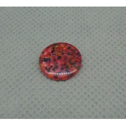 Bouton herbe 5 rose 13mm