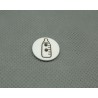 Bouton biberon blanc noir 15mm