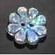 Bouton fleur hologramme 22 mm b1