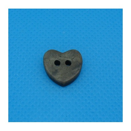 Bouton coco coeur 12mm