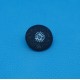 Bouton pistil marine blanc 15mm