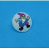Bouton nain bleu 18mm
