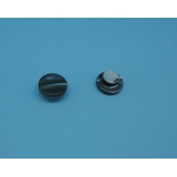 Bouton nacre tahiti à pied 9mm