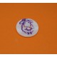 Bouton nacre de riviere mouton violet 20mm