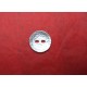Bouton martelé argent 23mm 