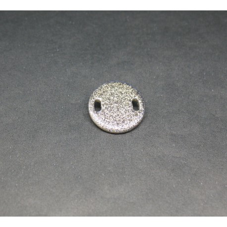 Sequin nacre riviere paillettes dorées 18mm