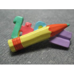 Bouton crayon 40 mm b43