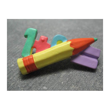 Bouton crayon 40 mm b43