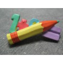 Bouton crayon 40mm 