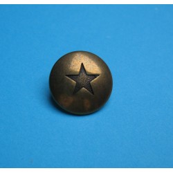 Bouton étoile vieil or 18mm
