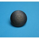 Bouton pixel vieil argent or 20mm