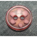 Bouton pétale rose 13mm