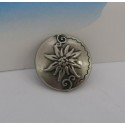 Bouton edelweiss 15mm