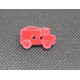 Bouton camion rouge 21mm