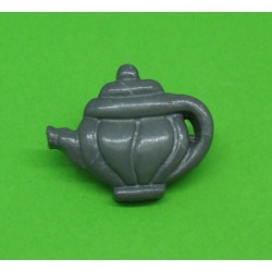 Bouton théière grise 20mm