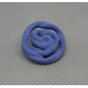 Bouton rose violette 22mm