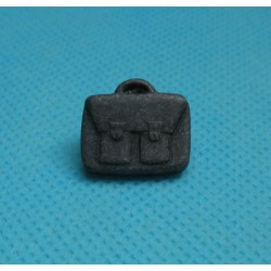 Bouton cartable anthracite 16mm