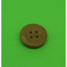 Bouton buis 4t marron clair 15mm