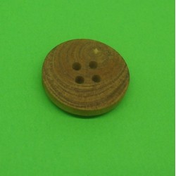 Bouton buis 4t marron clair 20mm