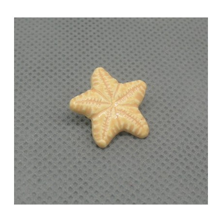 Bouton étoile de mer pèche 18mm