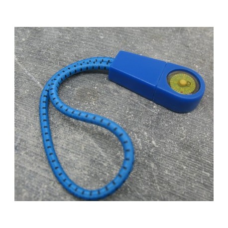 Boussole bleue 34mm