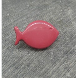 Bouton poisson corail 20mm