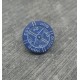 Bouton boussole bleu marine 12mm