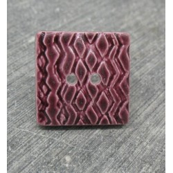 Bouton azulejos prune 20mm
