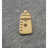 Bouton biberon forme melon 15mm