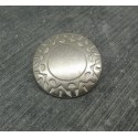 Bouton incas argent 23mm