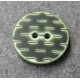 Bouton pointillé sapin vert 20 mm b1