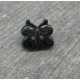 Bouton papillon noir 13mm
