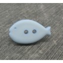 Bouton poisson ciel 22mm