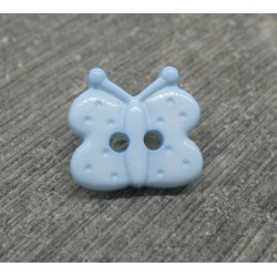 Bouton papillon ciel 13mm