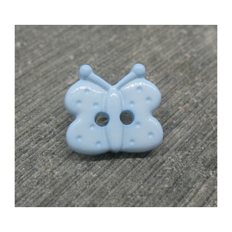 Bouton papillon ciel 13mm