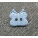 Bouton papillon ciel 13mm