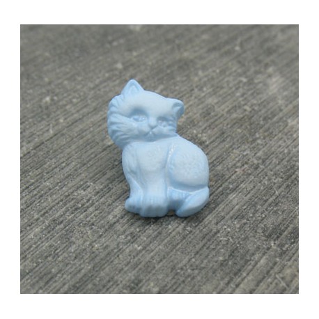 Bouton chat debout ciel 18mm