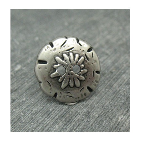 Bouton edelweiss 18mm