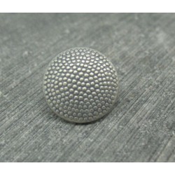 Bouton pixel argent 15mm