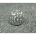 Bouton pixel argent 15mm