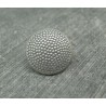 Bouton pixel argent 15mm