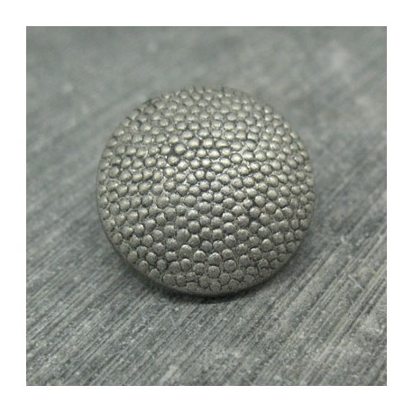 Bouton pixel argent 20mm