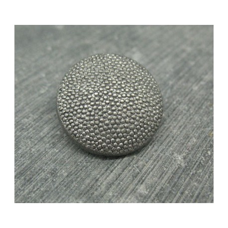 Bouton pixel argent 23mm