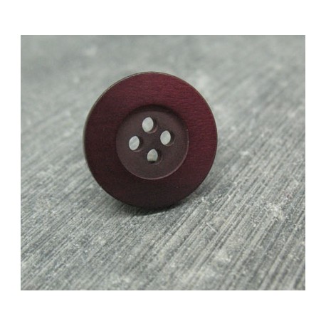 Bouton bretelle  prune 18mm